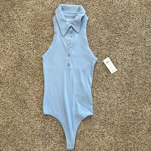 Abercrombie & Fitch collard bodysuit